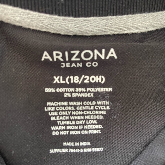Bundle of 3 Arizona Jean Co boys XL HUSKY 18/20 Polos Excellent used condition - Picture 5 of 6